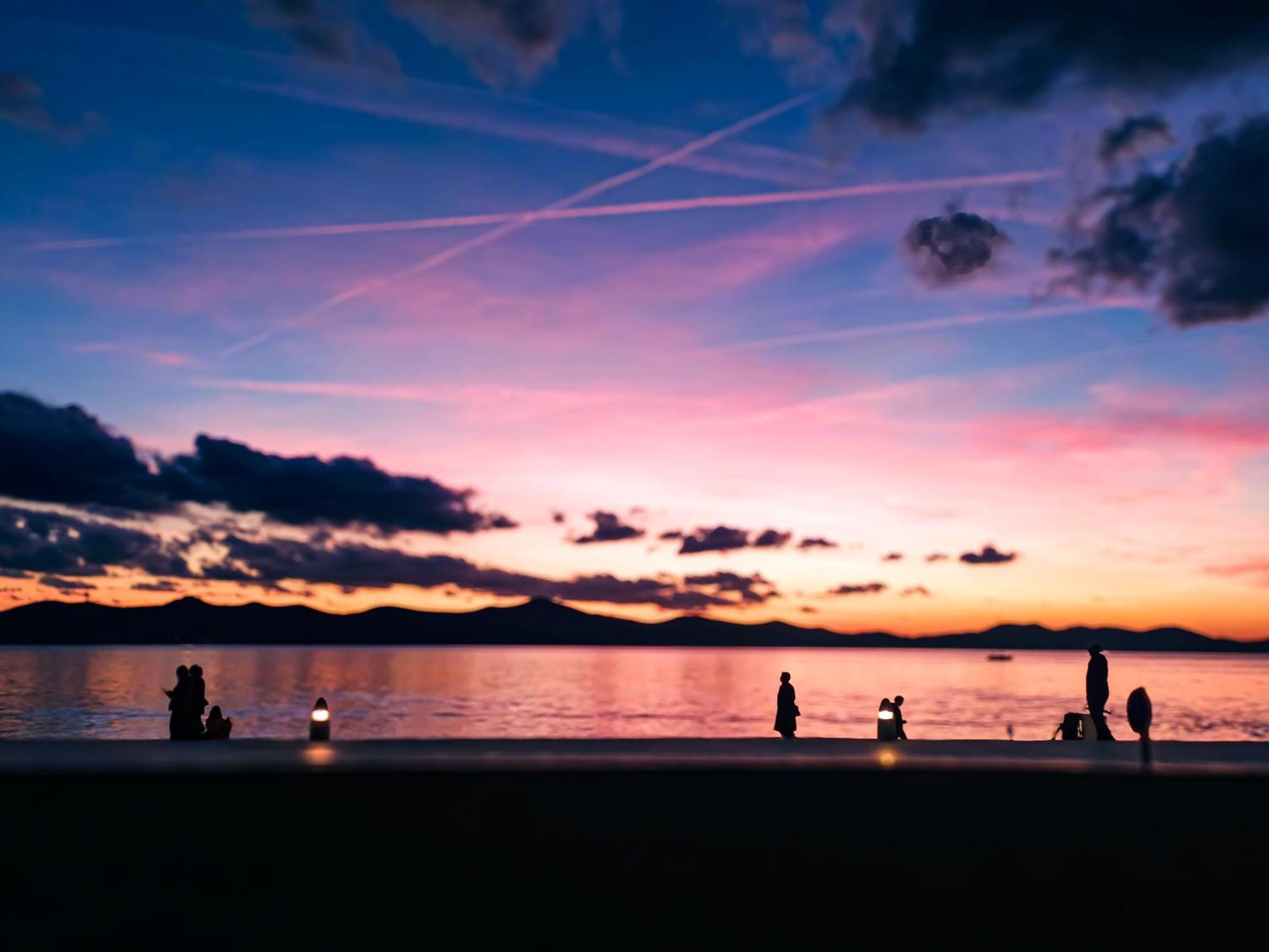 High Tide Apartment Zadar Bagian luar foto